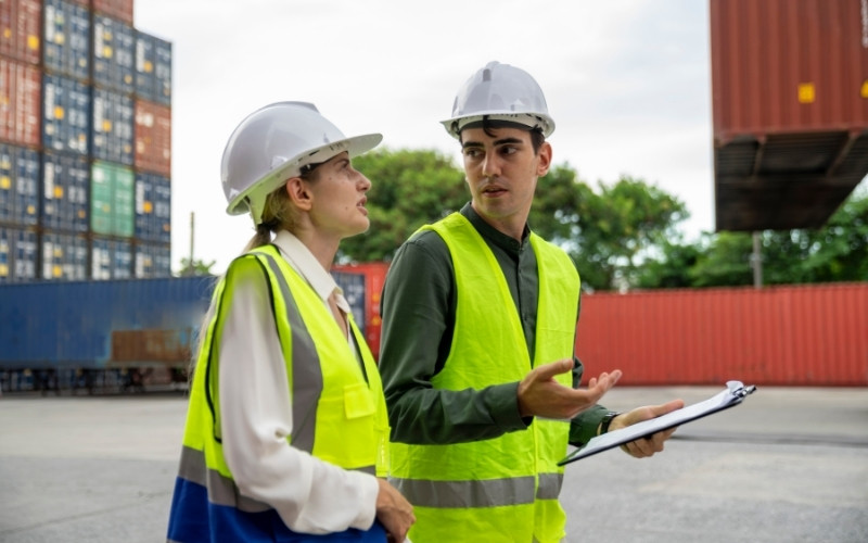 Indirect export review of shipping records and customer documentation