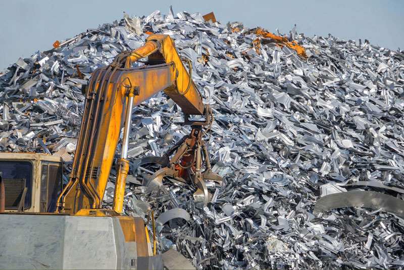 Scrap metal recycling operation representing IC-DISC implementation for qualifying exporters